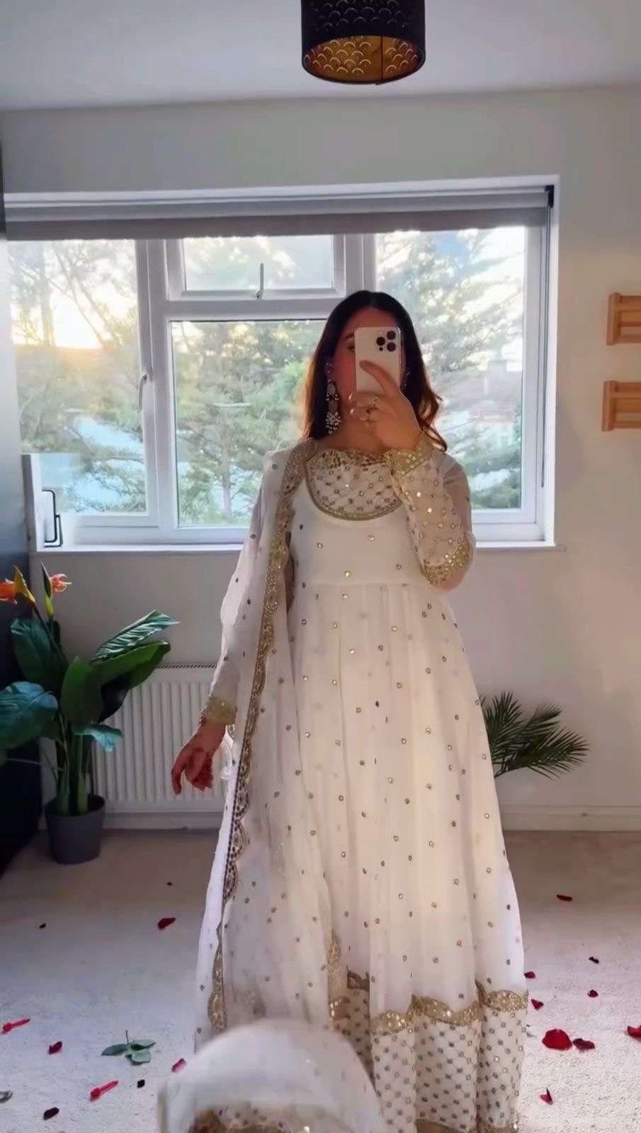 Jivora 1500 designer faux georgette wholesale gown with dupatta 