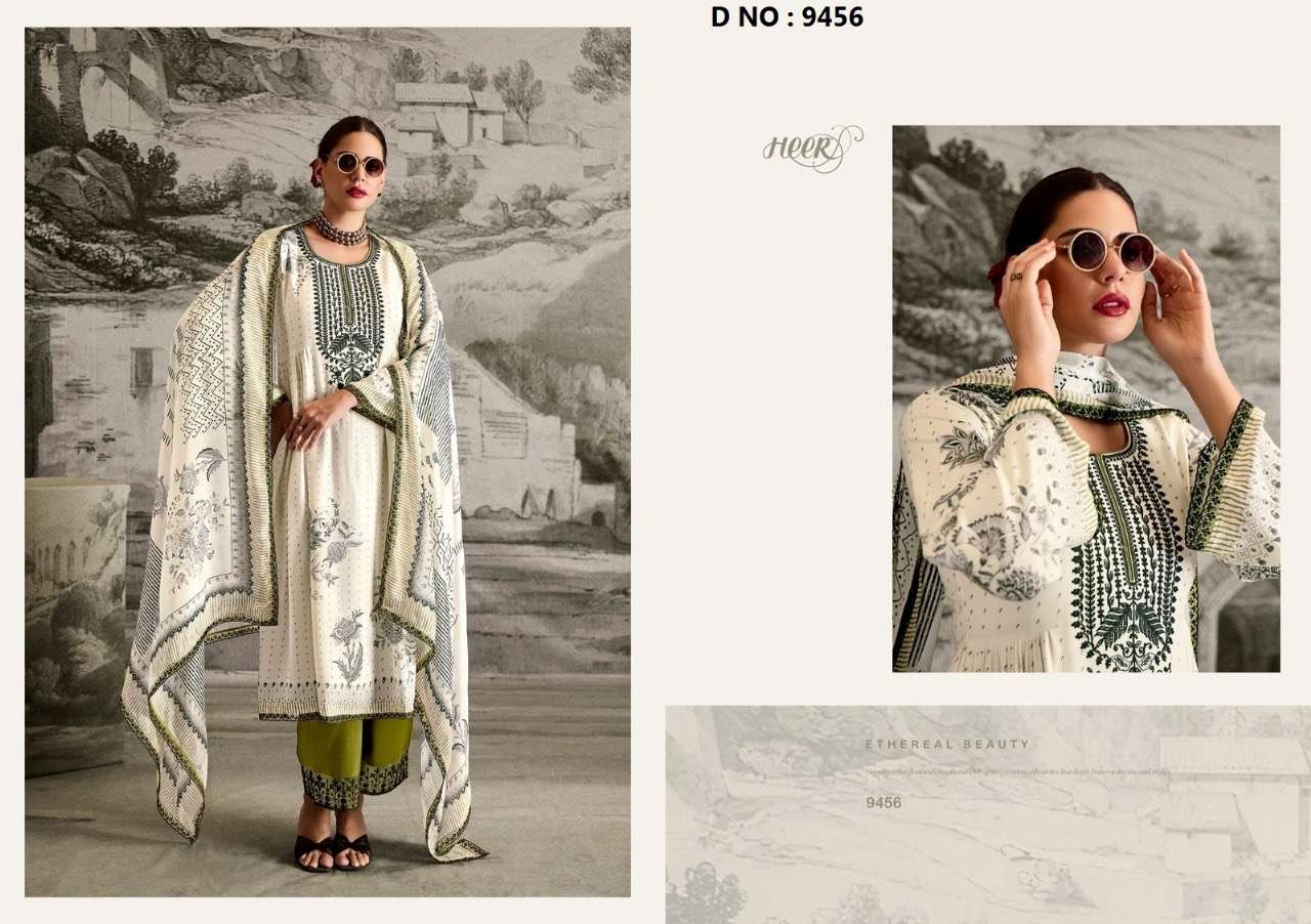 Kimora all ready stock fancy fabric wholesale price suit