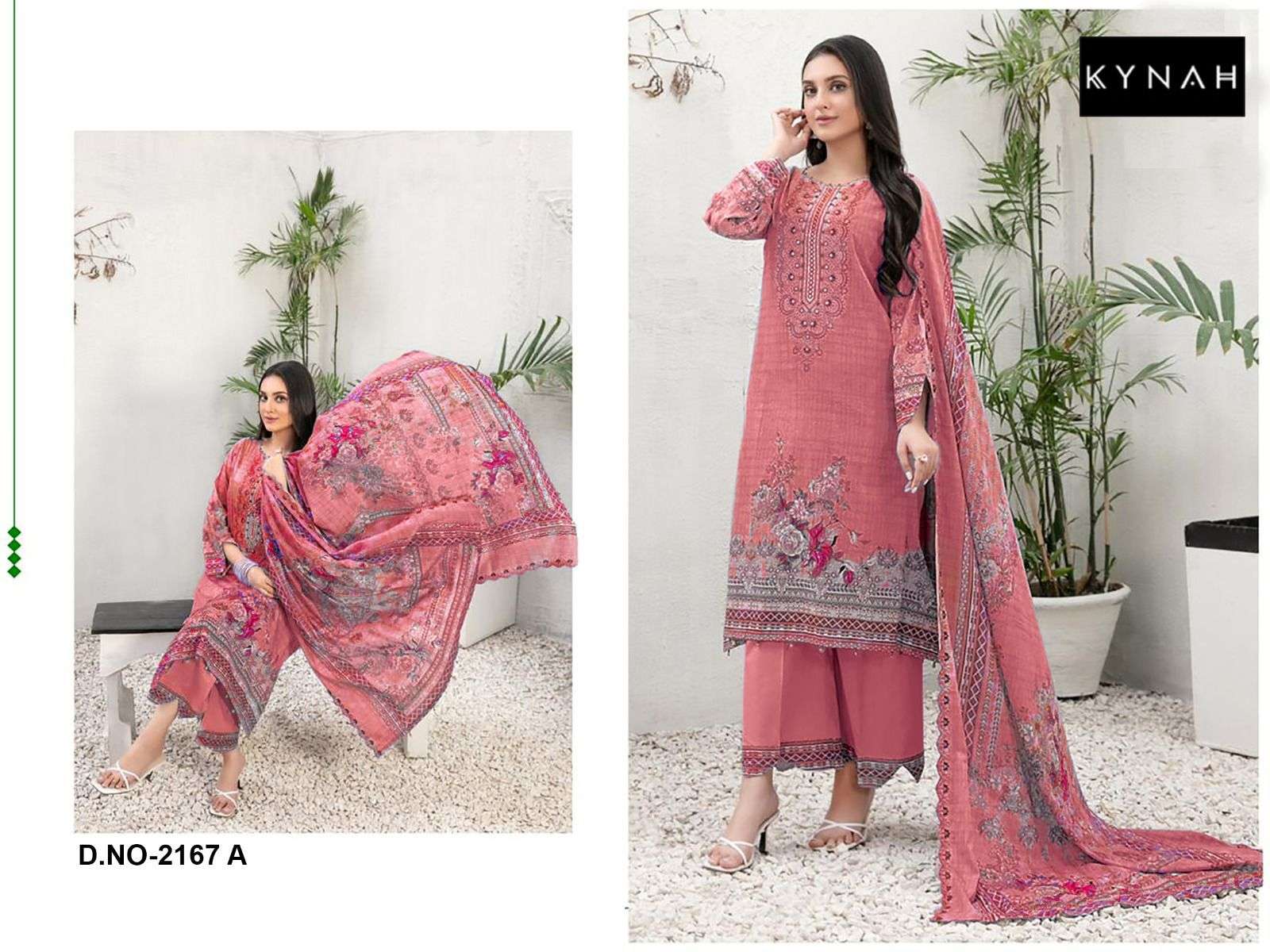  KYNAH-2167 PURE LAWN PRINT wholesale suit 