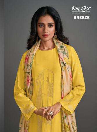 Omtex breeze 7291 muslin jacquard wholesale suit