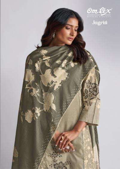 Omtex jagriti series 6981 lawn cotton wholesale suit