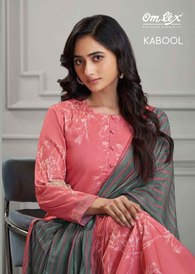 Omtex kabool series 7211 lawn cotton wholesale suit