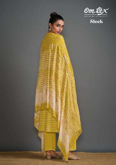 Omtex sleek series 7361 lawn cotton wholesale suit