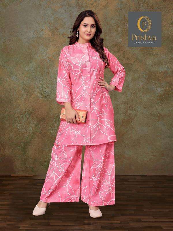 Prishva presents vetican print readymade co-ord sets