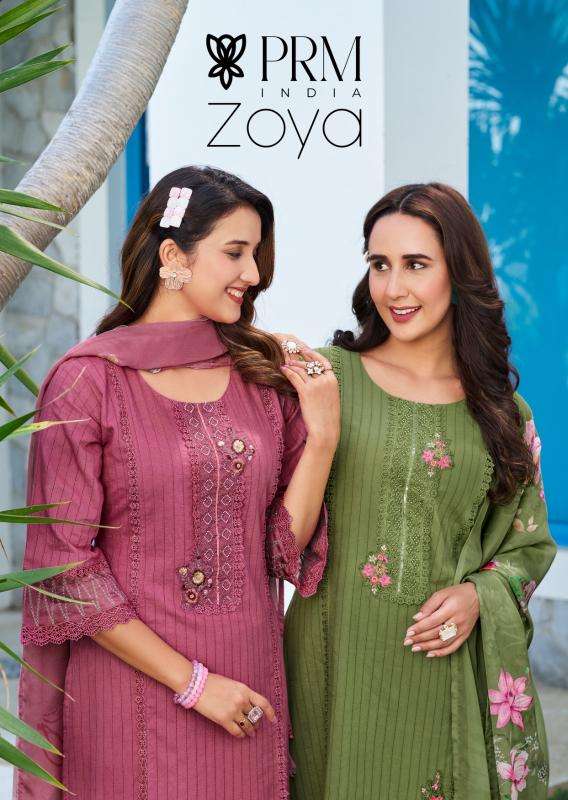 Prm india zoya series 1062-1067 cotton wholesale suit