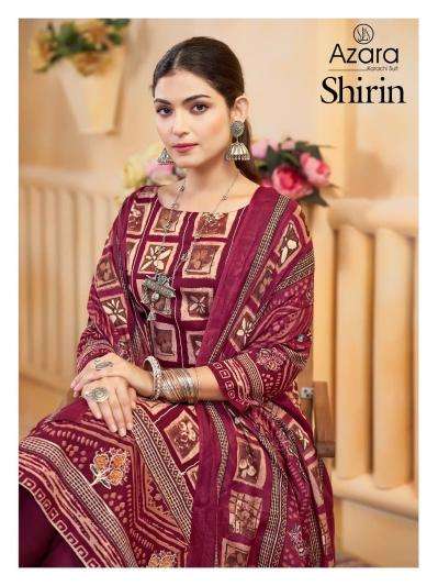Radhika shirin series 48001-48004 lawn cotton wholesale suit