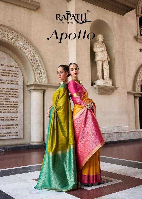 Rajpath apollo series 75001-75008 silk wholesale saree
