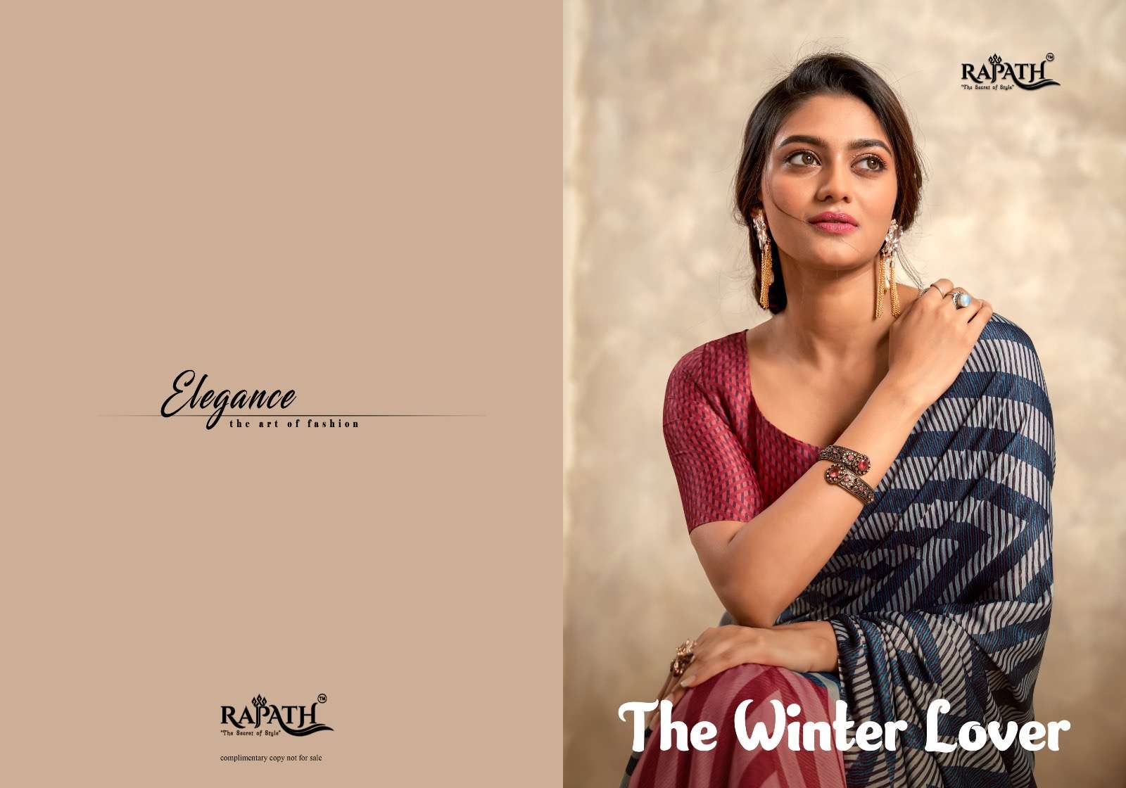 Rajpath satin crepe designer pure satin crape wholesale saree