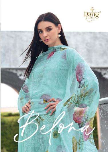 Rang belona series 1001-1004 lawn cambric wholesale suit