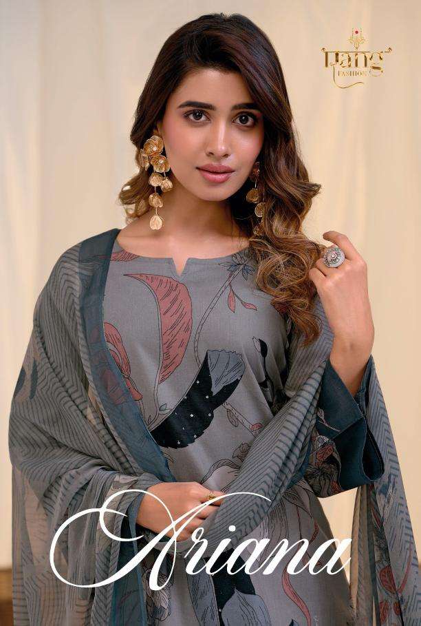 Rang fashhion ariana series 1001-1004 lawn cambric wholesale suit