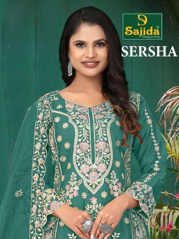 sajida sersha series 1022 ORGANZA wholesale suit 