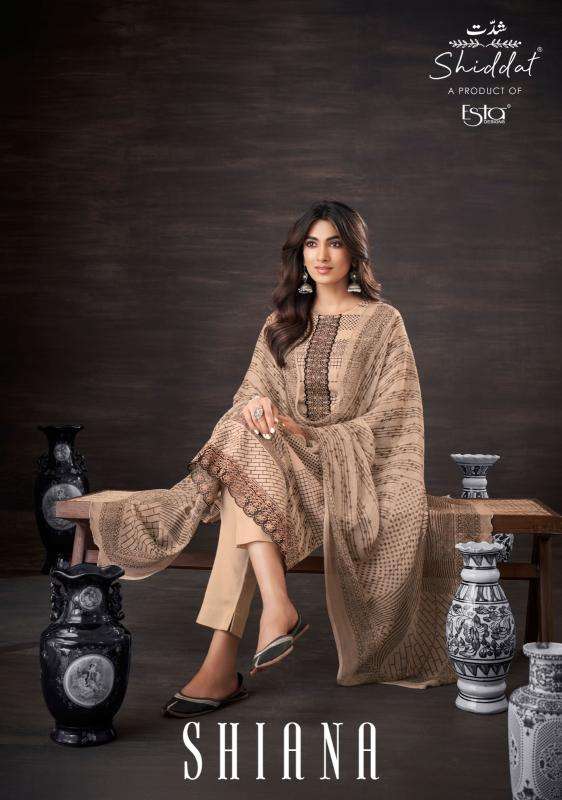 Shiddat shiana series 101-110 cotton wholesale suit