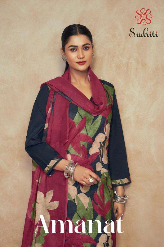 Sudriti amanat cotton lawn wholesale suit