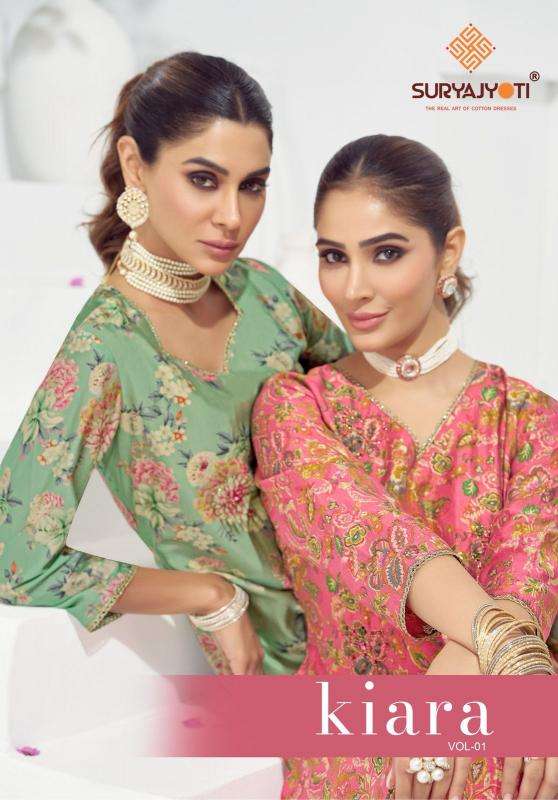 suryajyoti kiara vol 1 series 1001-1006 russian silk wholesale suit 
