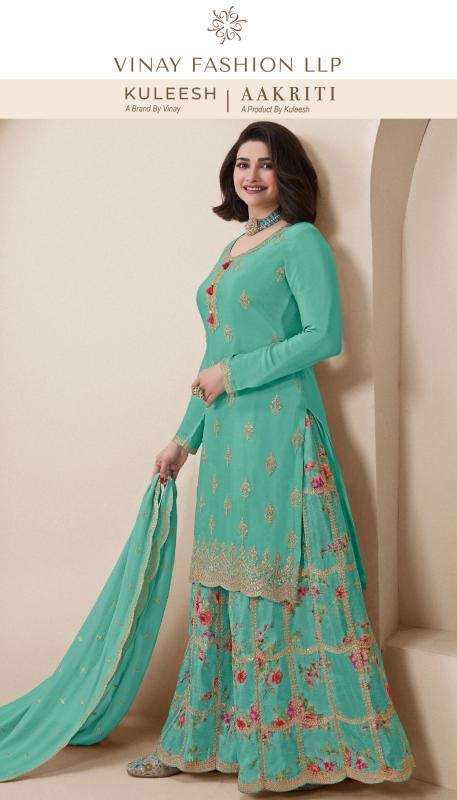 Vinay kuleesh akriti series 73951-73594 chinon wholesale suit
