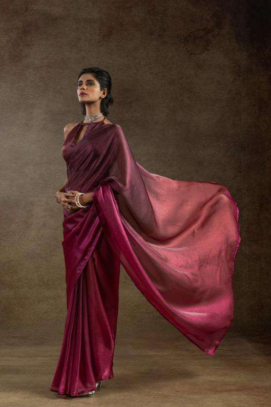 101a-101d satin silk Satin Silk Shaded wholesale readymade saree
