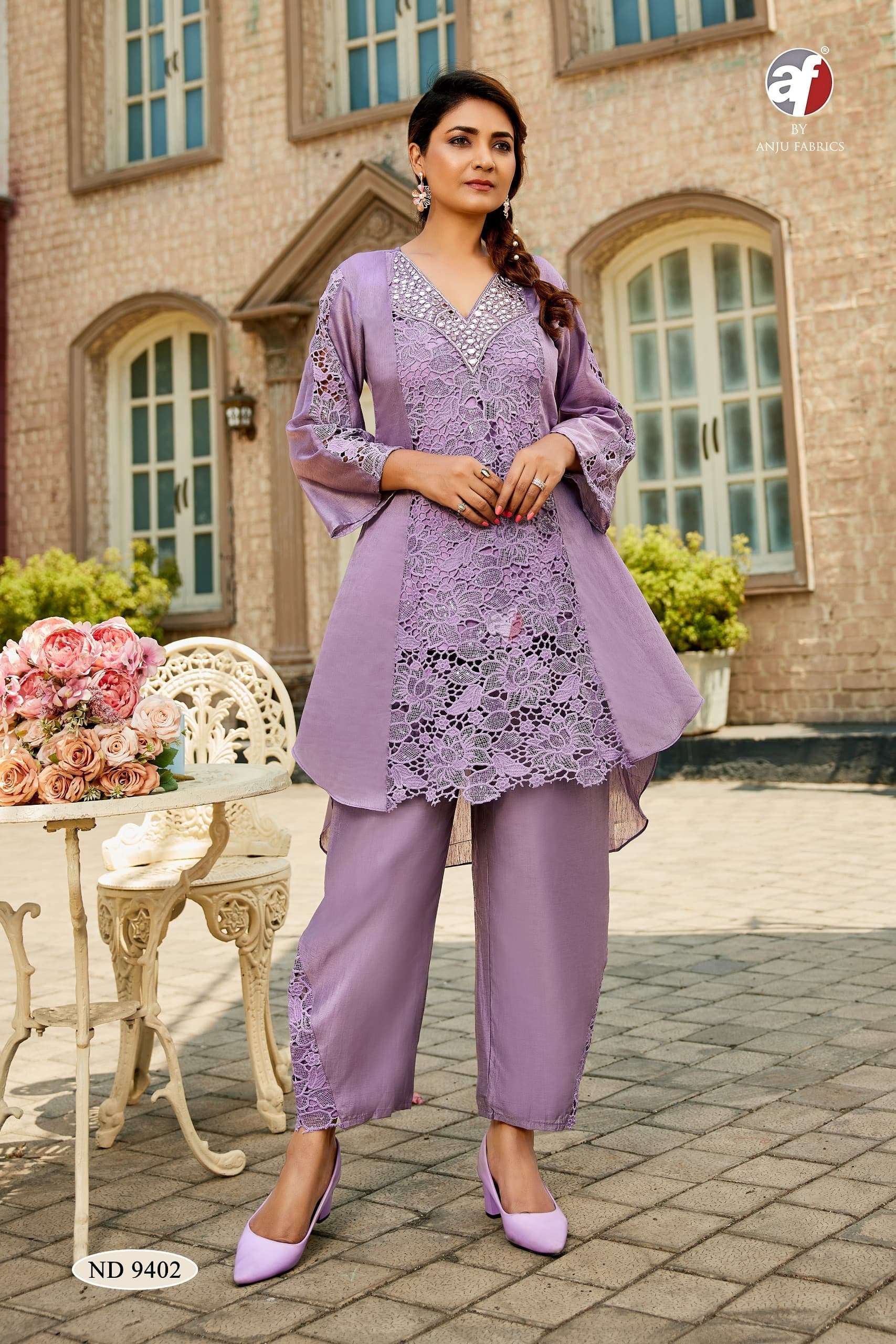 94000 designer linen cotton wholesale co-ord sets