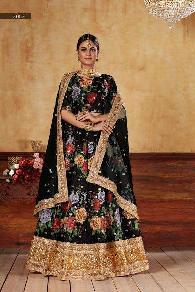 aawiya lishvaa vol 1 2002 art silk wholesale lehenga