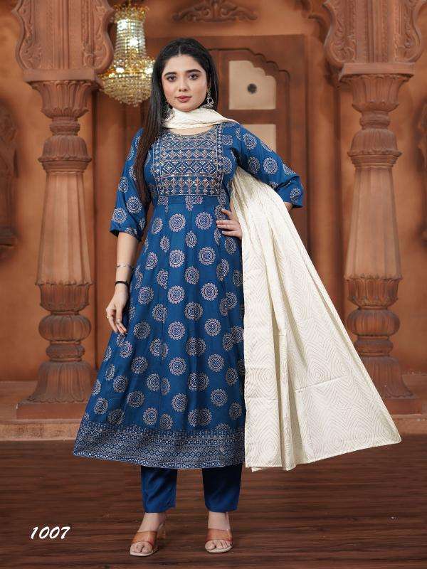 Akira plus vol 3 series 1001-1008 fancy rayon wholesale suit