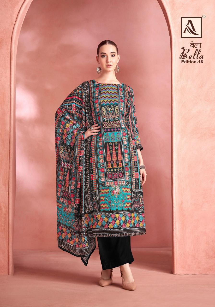 alok bella vol 16 series 1878001-1878006 muslin wholesale suit 