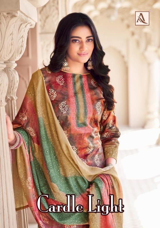 alok cardle light series 1559001-1559008 zam cotton wholesale suit