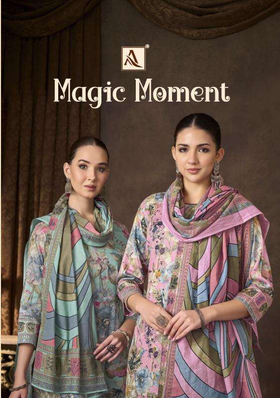 alok magic moment series 1883001-1883006 zam cotton wholesale suit 