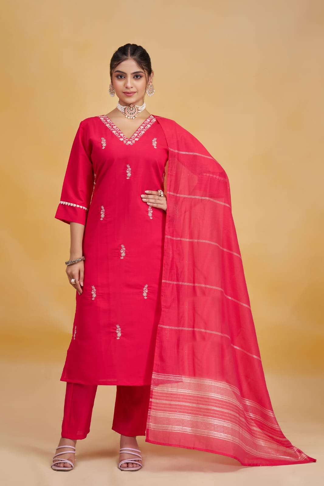 ANANTA HIT designer PREMIUM ROMAN SILK wholesale suit 