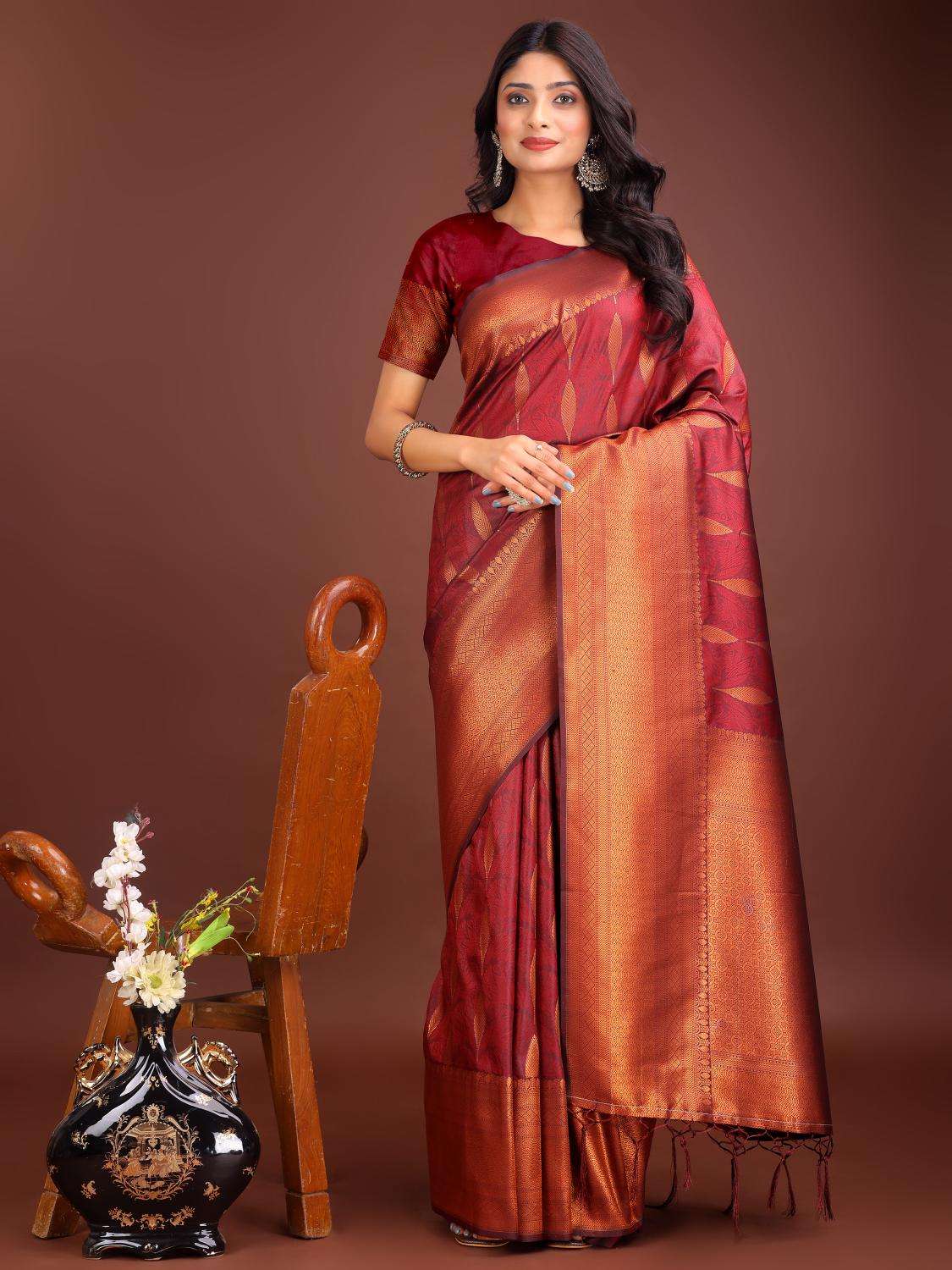 astita palki vol 2 series 1001-1006 Banarasi silk wholesale saree