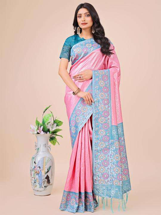 astita plazzo silk series 1001-1006 Lichi Silk wholesale saree