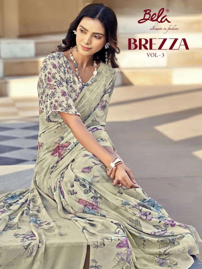 bela fashion brezza vol 3 series 26604-26615 weightless wholesale saree