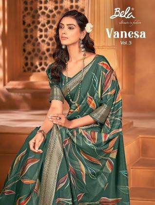 Bela vanesa vol 3 series 26172-26189 dola Silk wholesale saree