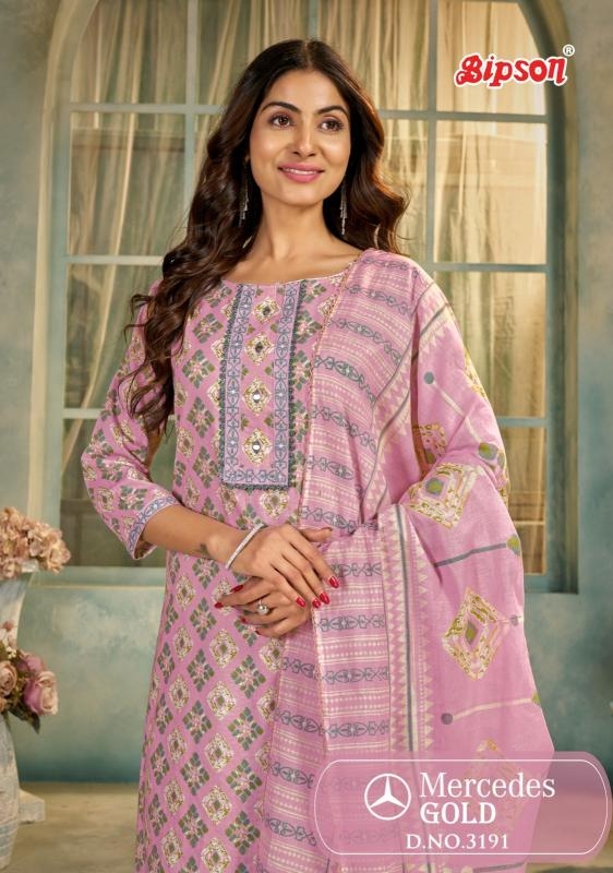 bipson prints mercedes gold 3191 cotton wholesale suit 