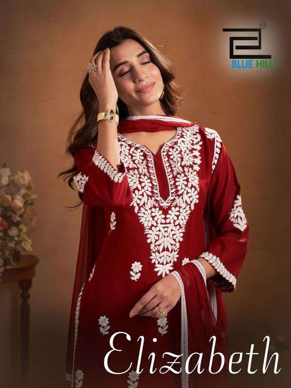 Blue hills elizabeth series 1001-1004 fancy rayon wholesale suit