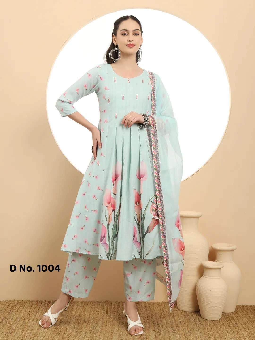 cotton wall vol 1 series 1001 to 1004 jaipuri mul cotton printed kurti in wholesale