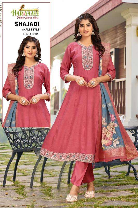 Hariyaali sahjadi series 5001-5010 meverick crush wholesale suit