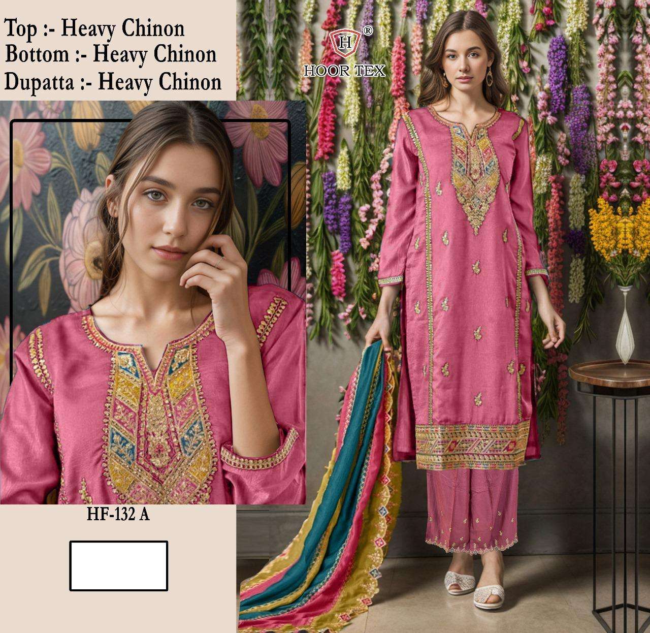 Hoor Tex HF-132 A To C Heavy Chinon wholesale suit 