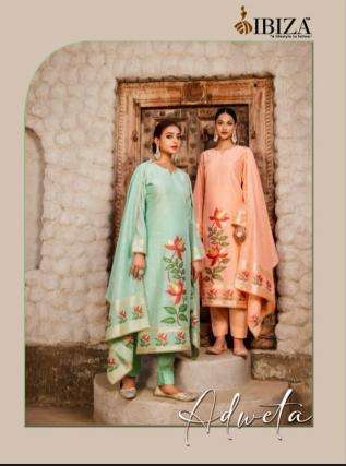 Ibiza adweta series 15780-15783 mogal silk jacquard wholesale suit