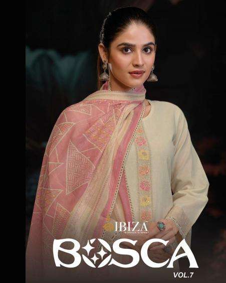 ibiza bosca vol 7 series 2251 to 2253 lawn cotton new design salwar kameez in wholesale