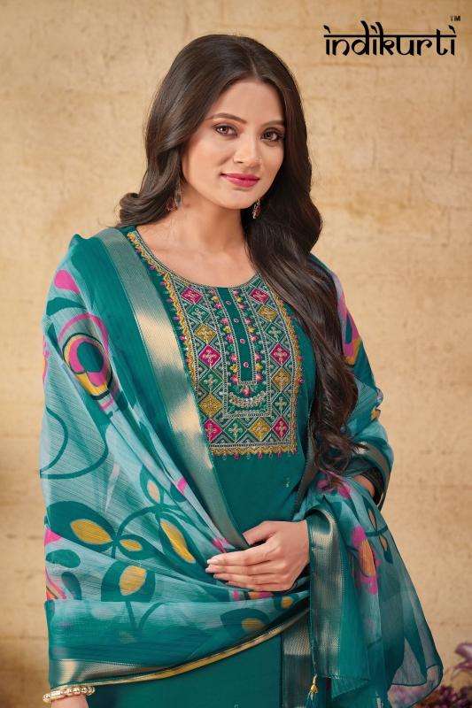 Indikurti sanskruti vol 2 dobby roman wholesale suit