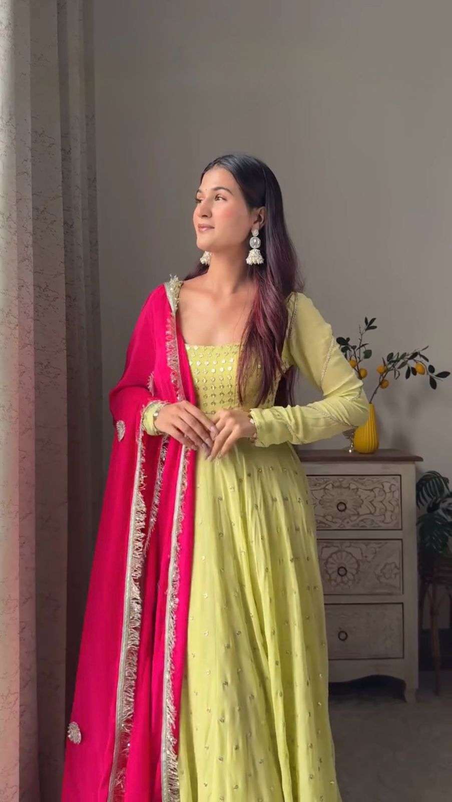 JINAAM 5000 series Foux gorgette wholesale suit 