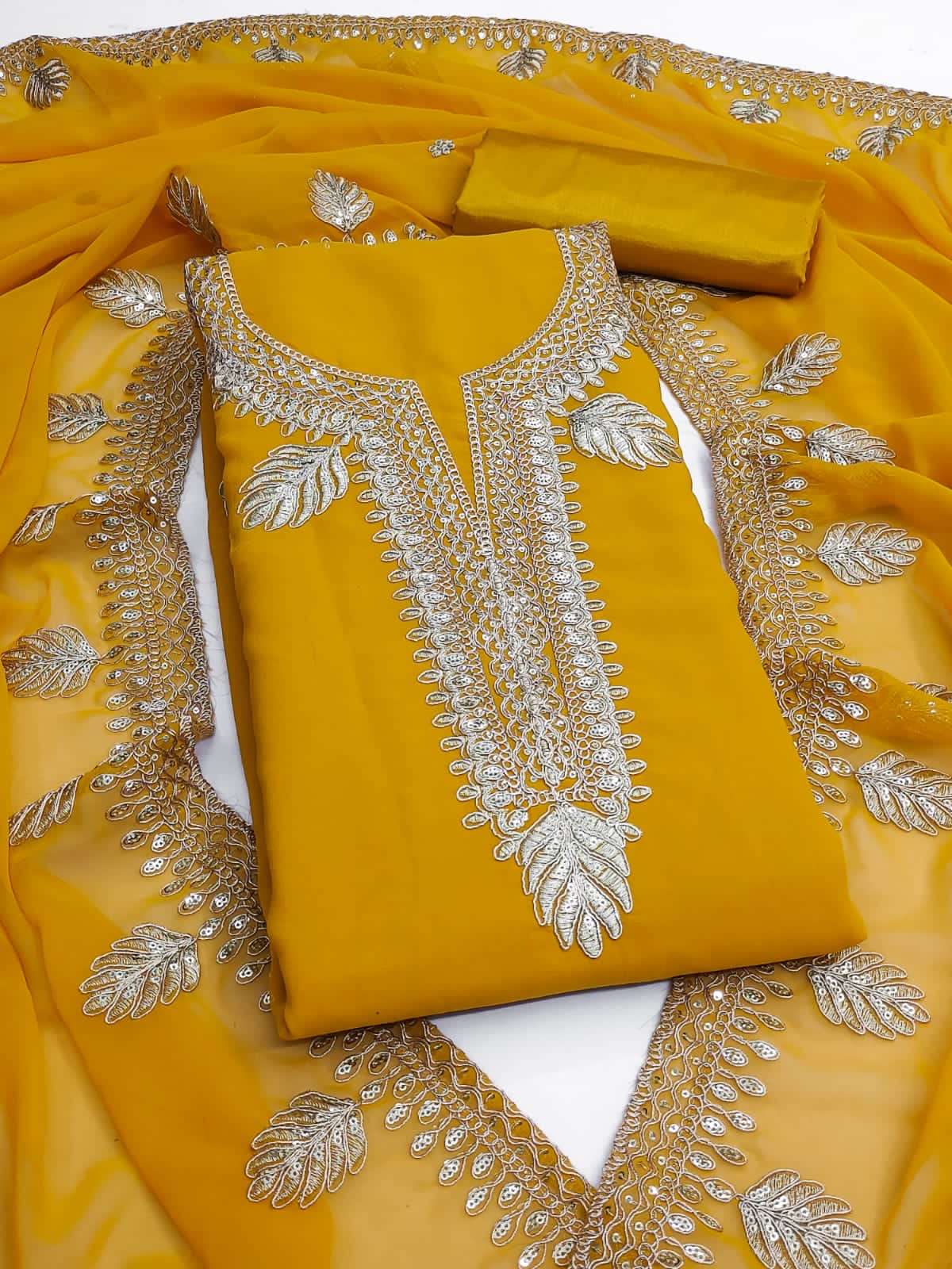 Jivora designer georgette wholesale suits