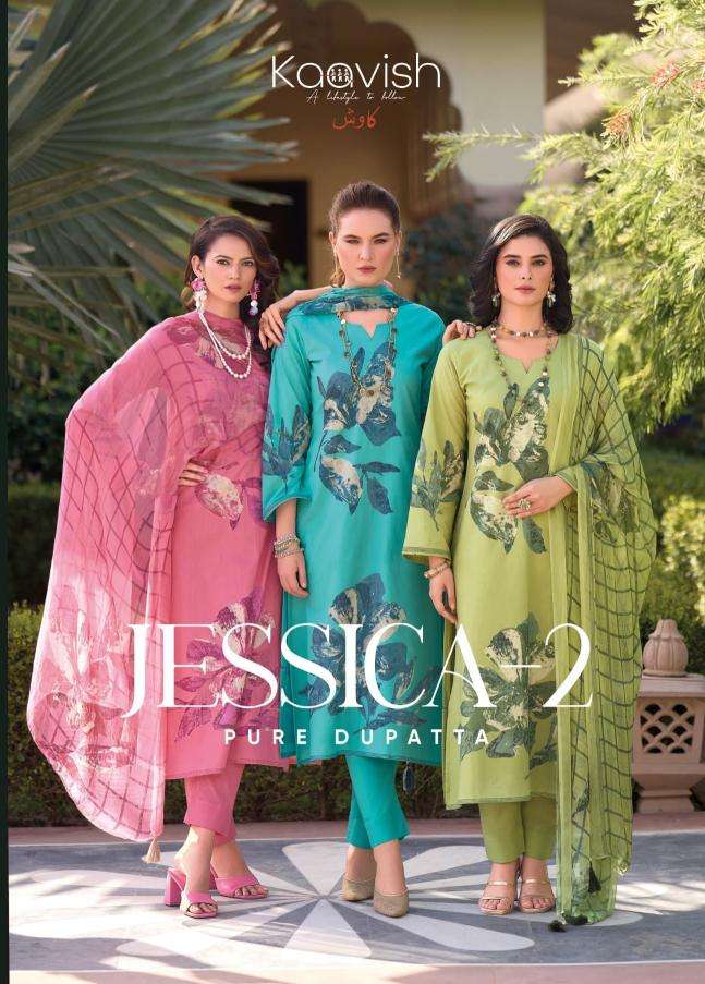 Kaavish jessica vol 2 series 1481-1484 lawn cotton wholesale suit