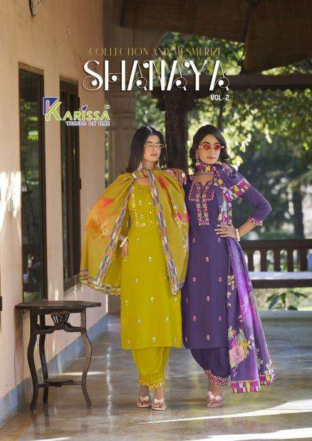 Karissa shanaya vol 2 series 2001-2006 liva rayon wholesale suit