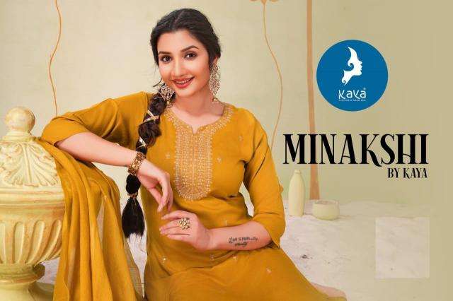 Kaya minakshi series 01-06 fancy rayon wholesale suit