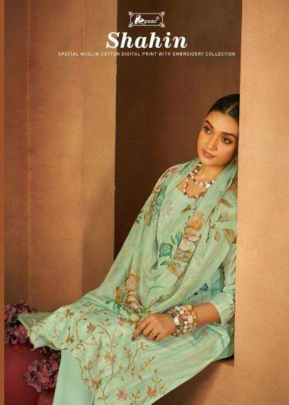 Kesar shahin series 262001-262004 muslin cotton wholesale suit