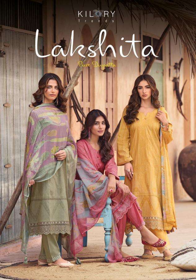 kilory trends lakshita series 1611-1616 LAWN COTTON wholesale suit 