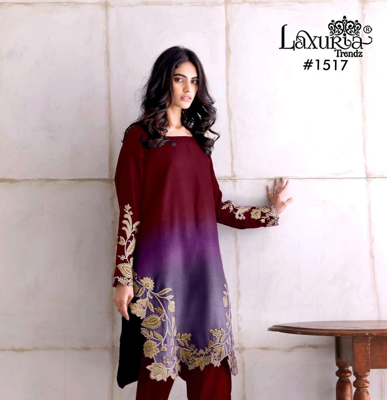 Laxuria trendz 1517 georgette wholesale suit
