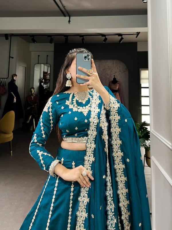 lnb1418 mallika VICHITRA SILK wholesale lehenga 