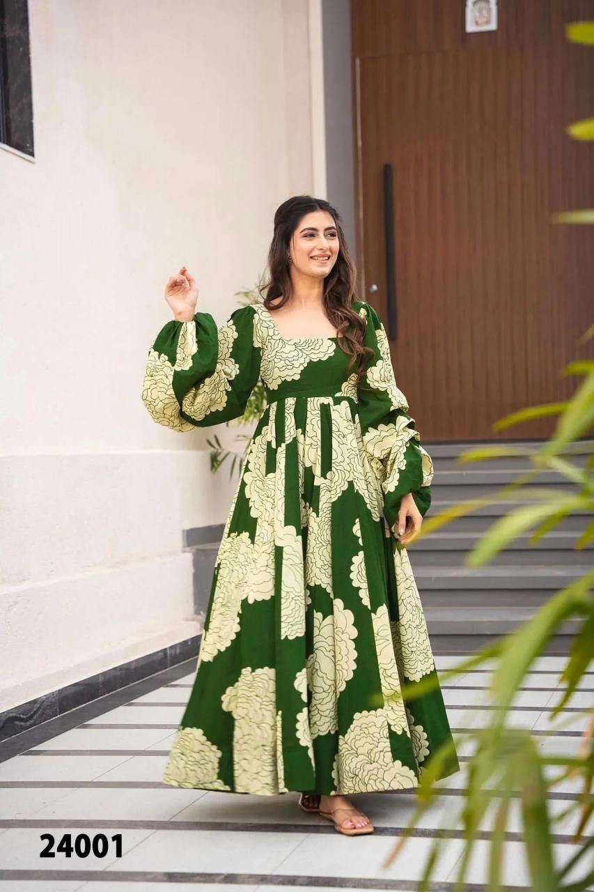 Lucaya vol 24 series 24001-24006 rayon wholesale gown
