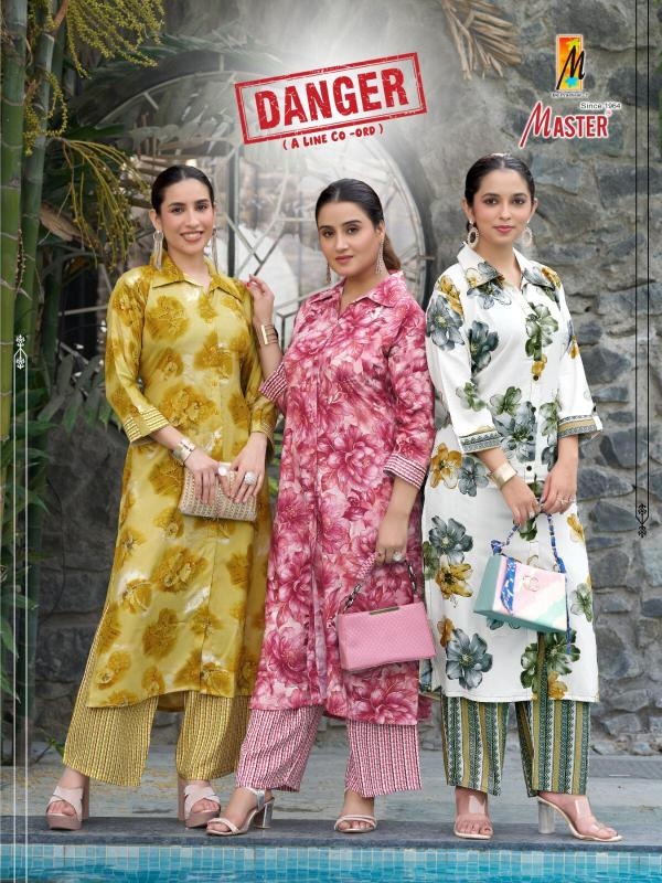 master danger series 101-108 RAYON wholesale co-ord sets